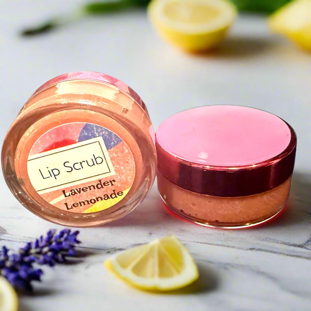 Lavender Lemonade Lip Scrub