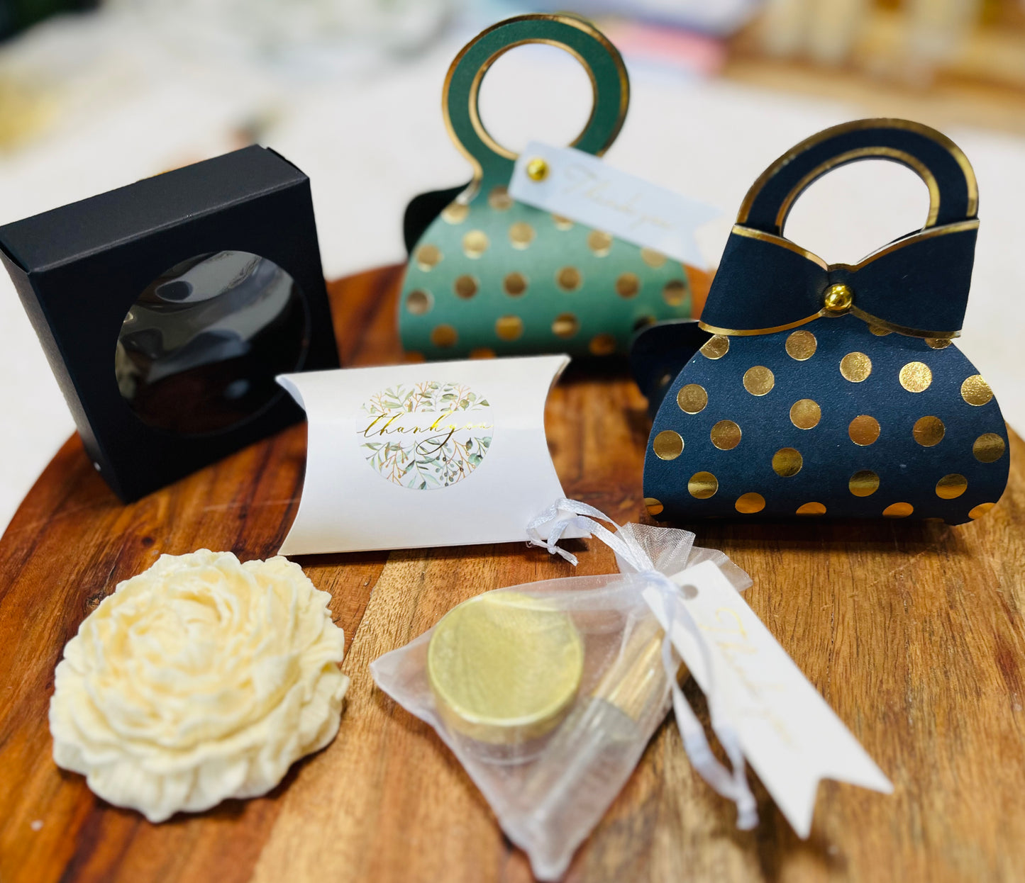 Custom Bath Salt & Favors